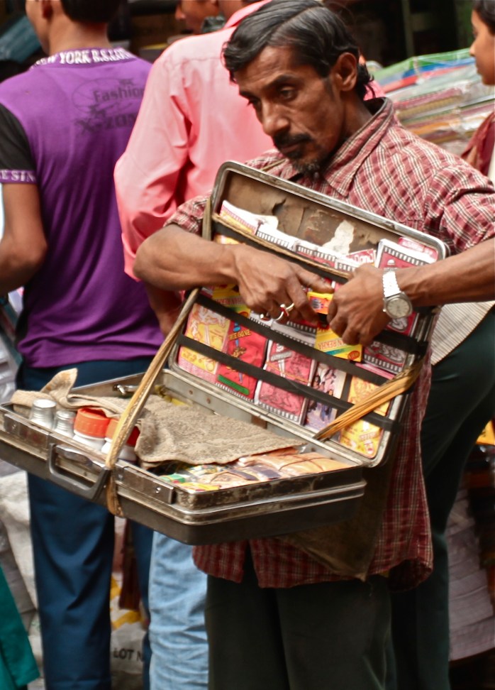 Peddling from a briefcase