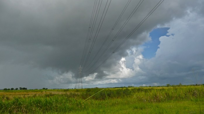 Inner and outer clouds and electricity