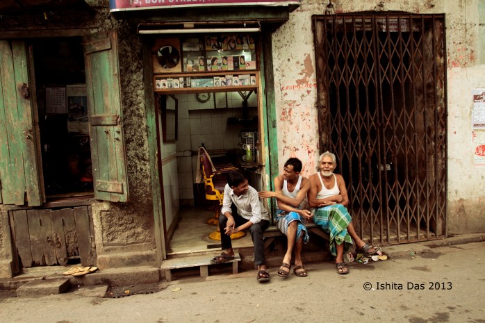 The barber at Bow barracks
