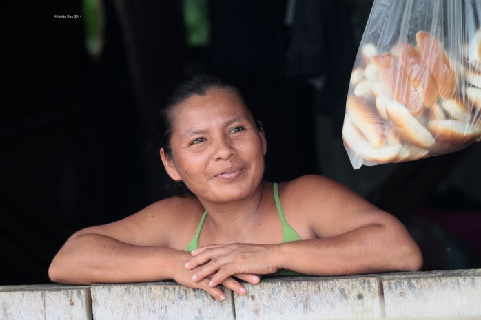 Shopkeeper Amazon village