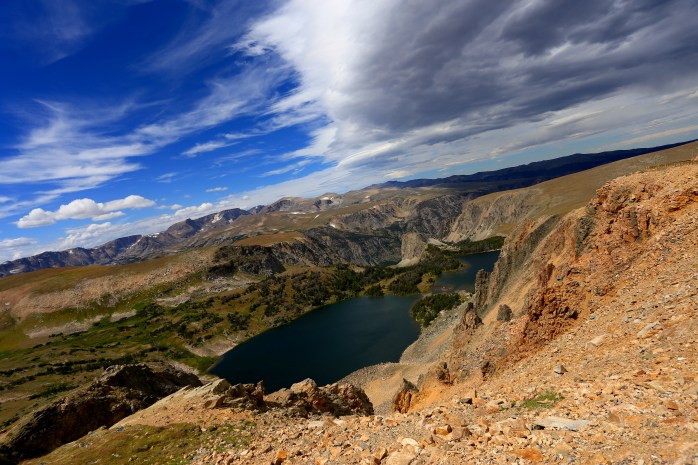 Beartooth highway-glacier ponds-wm